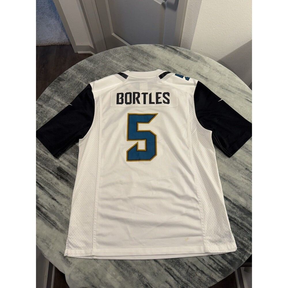 Nike NFL On-Field Jacksonville Jaguars Blake Bortles #5 Jersey White L